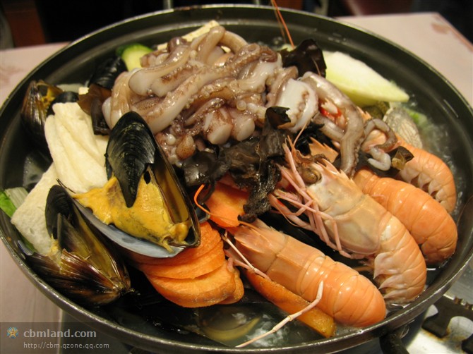 海鲜火锅